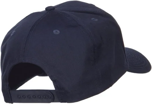 Vista 4 de e4Hats.com - Gorra de sarga de algodón bordado, diseño de estrella de David