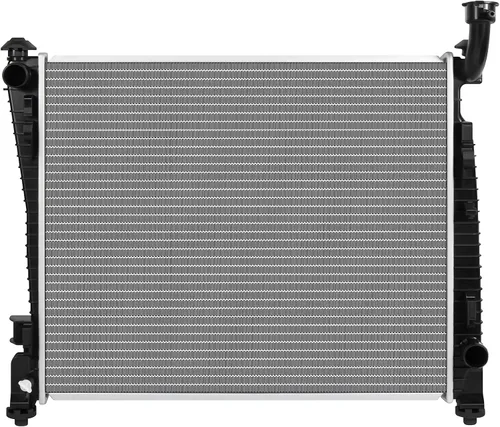 Vista 76 de SCITOO Conjunto de radiador de aluminio refrigerante del motor para 1986-1994 para Nissan D21 2.4L 3.0L 1987 para Nissan para Pathfinder 2.4L