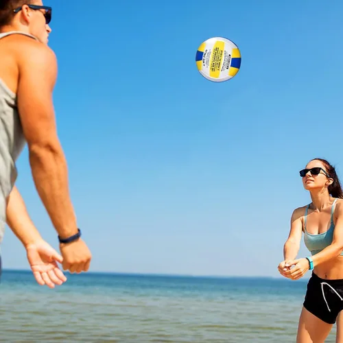 Vista 3 de Regalos personalizados de voleibol para hija o hijo, tamaño 5, voleibol para interiores y exteriores, playa, deportes, entrenamiento, palabras