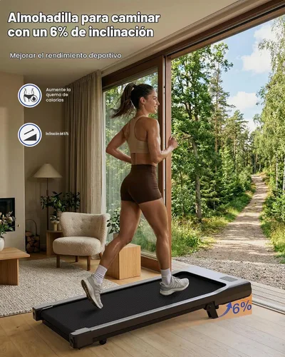 Vista 5 de MJWW Almohadilla para caminar con control inteligente de aplicación AI