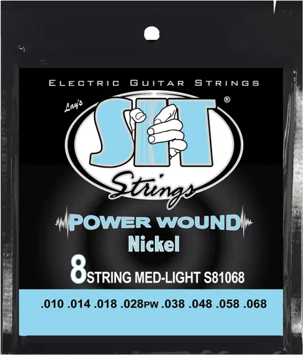 Vista 13 de SIT Strings - Cuerdas de guitarra eléctrica entorchadas de níquel Power Wound (S.I.T.), 7 cuerdas Extra Light 9-54, S7954