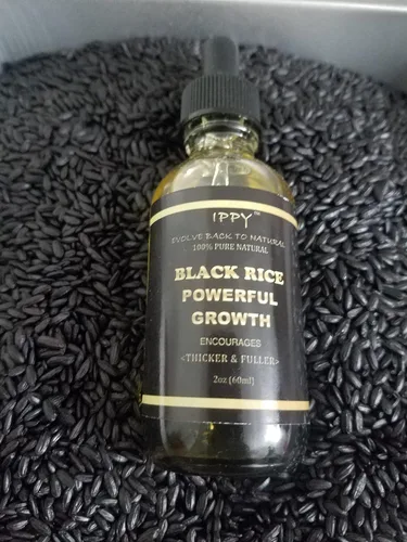 Vista 2 de ARROZ NEGRO IPPY POTENTE CRECIMIENTO (2 oz)