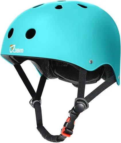 Vista 16 de Casco para Monopatín JBM - Casco Ligero, Ajustable y Ventilado para Patinete, Patines, Patinaje en Línea