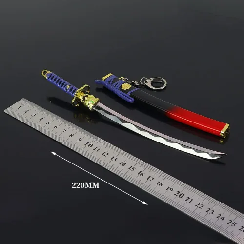 Vista 4 de Superbuybox Artes marciales cuchillo juego colección escritorio habitación decoración mochila colgante regalo (Onimaru Kunitsuna), Onimaru Kunitsuna