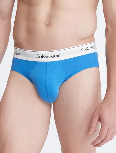 Vista 4 de Calvin Klein Calzoncillos modernos de algodón elástico para hombre, paquete de 3