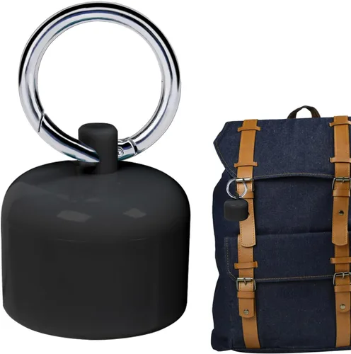 Vista 4 de Soporte de joyería de viaje, llavero portátil para anillos, caja de almacenamiento de joyas deportivas, estuche de joyería de viaje, contenedor