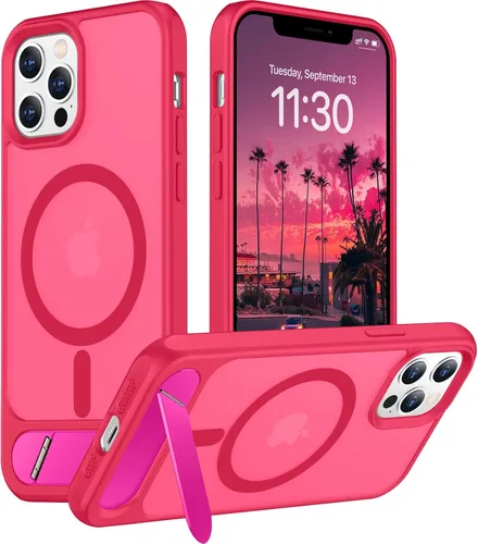 Vista 150 de Funda para iPhone 11 con compatibilidad magnética, [Soporte invisible incorporado][Compatible con MagSafe]