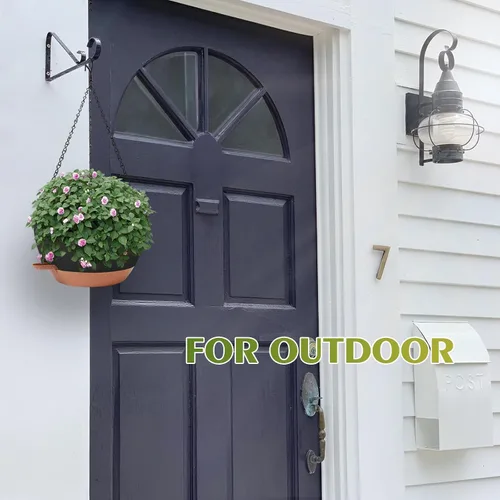 Vista 7 de GARDIFE Macetas colgantes para plantas de interior y exterior, juego de 2 macetas colgantes de riego automático con agujeros de drenaje y bandeja