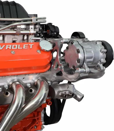 Vista 9 de LSA Supercharger High Mount A/C Sanden 7176 Kit de soporte de compresor CTS-V ZL1 SD7