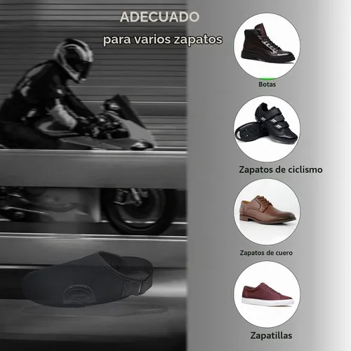 Vista 6 de Almohadillas para palanca de cambios de motocicleta, accesorios para botas de motocicleta, resistente al viento, funda protectora cálida