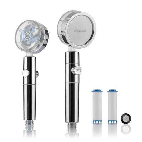 Vista 9 de Ecoducha con Hélice de Presión y Filtro Purificador Heliwer InnovaGoods