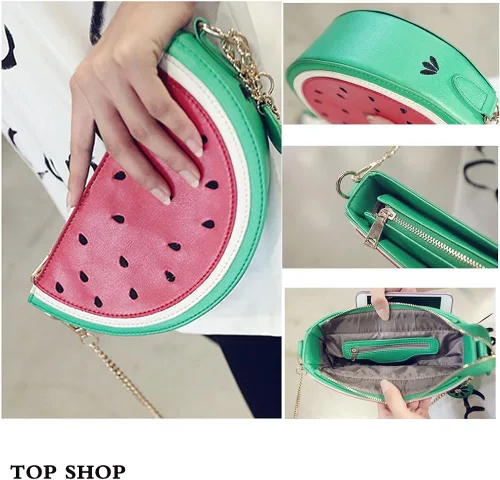 Vista 2 de FTSUCQ - Bolso bandolera para mujer diseño de caricatura