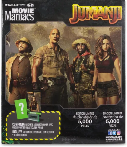 Vista 10 de McFarlane Toys - Figura posada de Ruby Roundhouse (Jumanji) de Movie Maniacs de 6 pulgadas