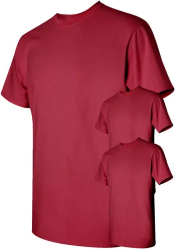 Vista 67 de Gildan Camiseta G500 para hombre Ceniza/baya