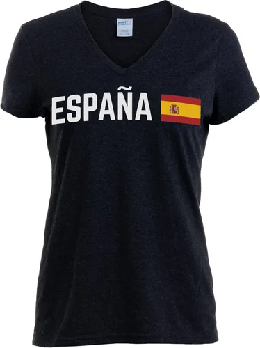 Vista 38 de Nations of the World - Camiseta con cuello en V para mujer