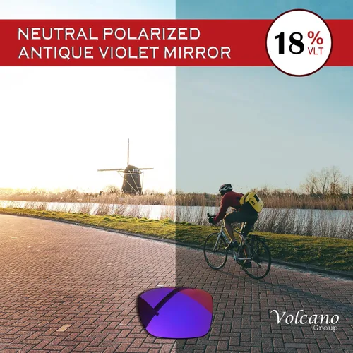 Vista 2 de Lentes polarizadas Volcano de repuesto para gafas de sol Oakley Holbrook XL OO9417 - Opciones