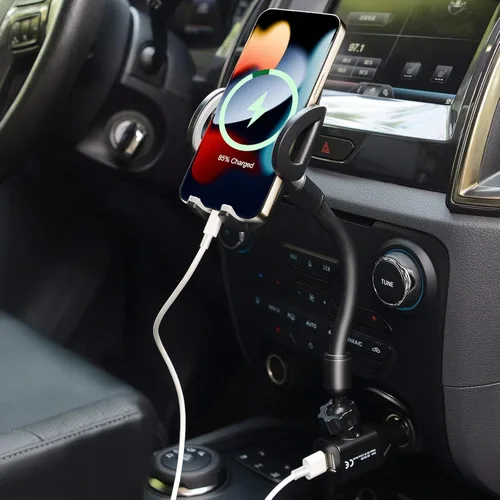 Vista 4 de Cable Carplay de coche para iPhone 17, cable de carga rápida, paquete de 3 unidades de 6 pies 60 W, USB A a USB C, multicolor, cable trenzado