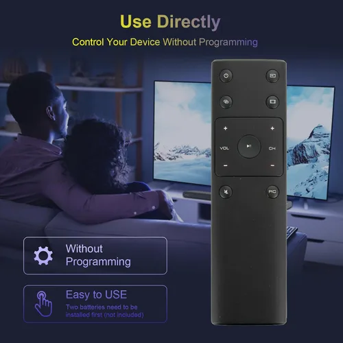 Vista 5 de Nuevo XRT132 Reemplazo remoto para VIZIO Smart TV E50-D1 E55-D0 E50x-E1 E50-E3 E55-E1 E55-E2 E60-E3 E43U-D2 E48U-D0 E50U-D2 E55U-D0 E55U-D0 E55U-D0