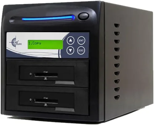 Vista 2 de EZ Dupe Duplicador CFast 1 a 1 - CompastFAST Clonador y borrador de tarjetas de almacenamiento 9 GB/Min (CFAST Pantera)