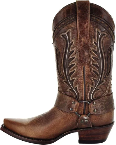 Vista 3 de Soto Boots Botas Vaqueras Arnés Mujer M50039