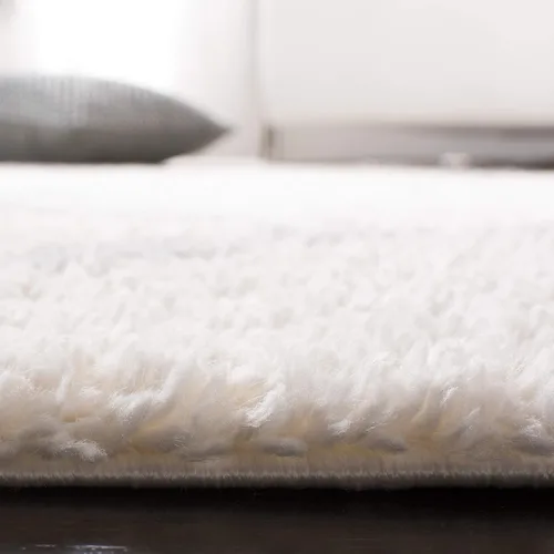 Vista 4 de SAFAVIEH Parma Shag Collection - Alfombra decorativa de 2 x 3 pies, diseño de enrejado, no desprende pelusa y de fácil cuidado, 1.2 pulgadas