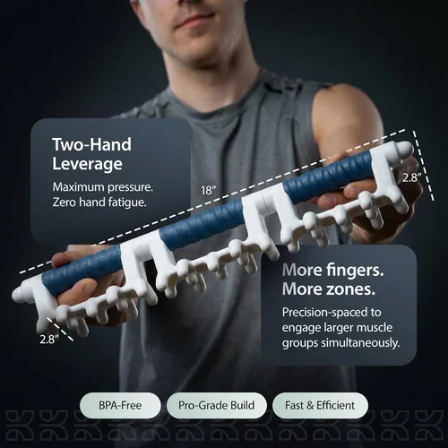 Vista 7 de KOAPRO Facia Blaster herramienta para celulitis – Masajeador de cuerpo completo para espalda y cuello para aliviar el dolor, masaje muscular
