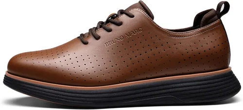 Vista 2 de Bruno Marc MaxFlex III - Tenis de vestir para hombre, estilo Oxford, clásicos, casuales