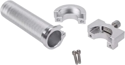 Vista 5 de 25MM motocicleta giro rápido giro acelerador combustible aceite manillar agarre acelerador para Harley 883 1200 CNC aleación de aluminio