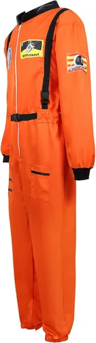 Vista 2 de Disfraz de astronauta para hombre adulto, disfraz de Halloween para hombre