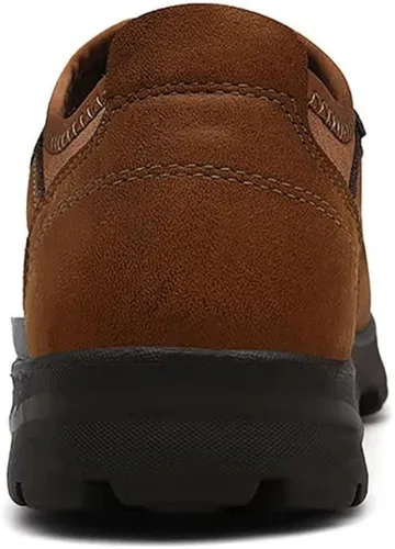 Vista 4 de Casual Mens Loafers Slip On ShoesComfort Soft Moccasin Daily Sneaker ShoesLightweight Driving Walking Shoes Grey