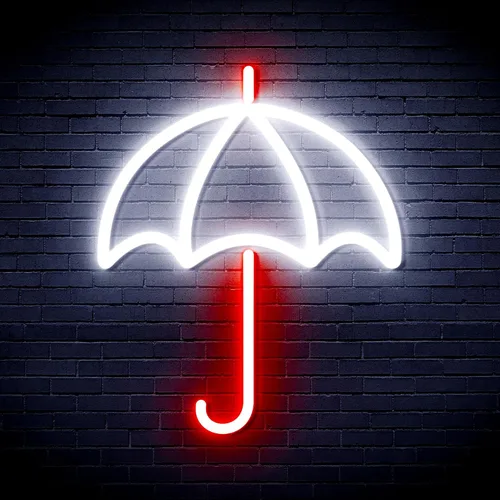 Vista 20 de ADVPRO Paraguas Flex Silicona LED Neon Sign - Púrpura - st16s33-fnu0016-p