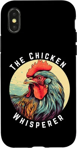 Vista 4 de iPhone 14 - Atuendo para amantes de la agricultura y el pollo The Chicken Whisperer Case