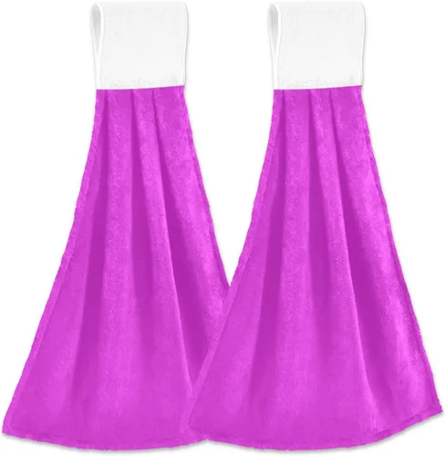 Vista 18 de Juego de 2 toallas de mano amarillas y naranjas, suaves, absorbentes, decorativas, para baño, secado rápido, barra de té, toalla colgante para baño