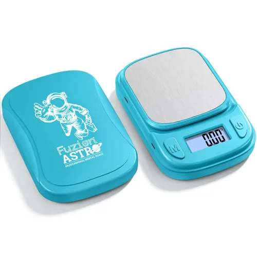 Vista 8 de Fuzion Digital Pocket Gram Scale 500g x 0.01g, Mini Jewelry Scale ASTRO-500