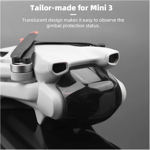 Vista 5 de Drone Gimbal Lock Estabilizador Protector Lente Tapa Cámara Protector para D-JI Mini 3 Lente Cubierta de Protección Drones Accesorio