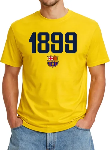 Vista 15 de Icon Sports Officially Licensed FC Barcelona Cotton T-Shirt - Unisex Adult