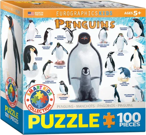 Vista 153 de Pingüinos - Rompecabezas de 100 piezas