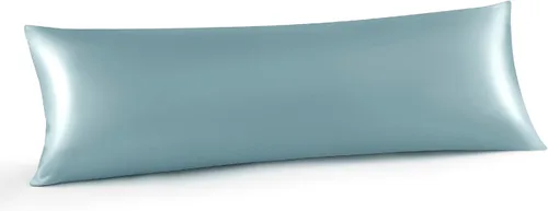 Vista 77 de INFIIXSO Funda de almohada de seda de morera, para cabello y piel, tamaño estándar, cremallera oculta, 20 x 26 pulgadas, suave y refrescante