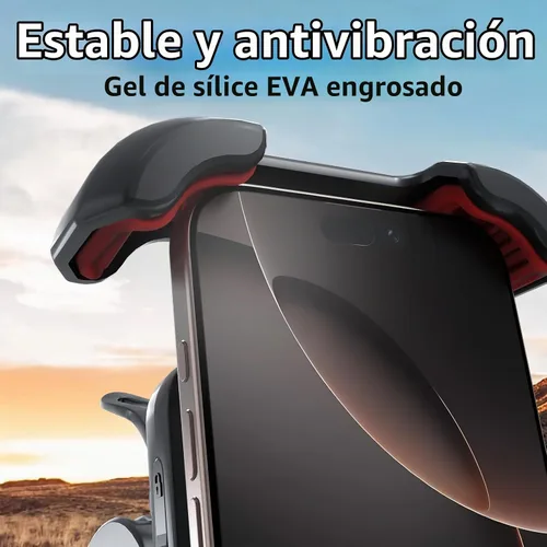 Vista 4 de Windone Soporte de teléfono para bicicleta, soporte de teléfono para motocicleta, soporte de teléfono para manillar para bicicleta, accesorios