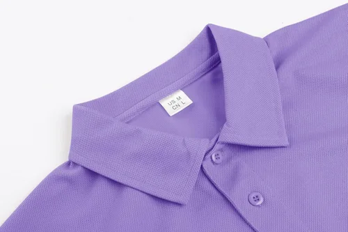 Vista 2 de Camiseta de cuello polo táctica Tacvasen para hombre, diseño de manga larga y corta, para deportes y uso al aire libre