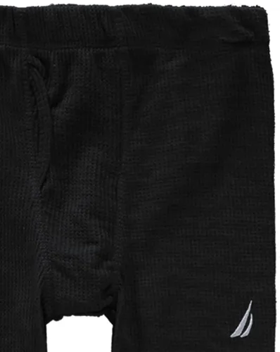 Vista 3 de Nautica Conjunto de ropa interior térmica de 2 piezas para niños con capa base de camisa y pantalones