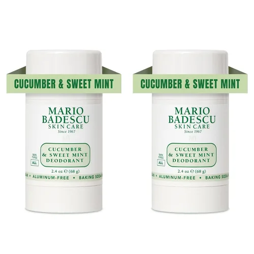 Vista 10 de Mario Badescu Aluminum Free Deodorant for Women & Men Baking Soda & Paraben Free Underarm Odor Protection for All-Day Freshness Gentle on Skin