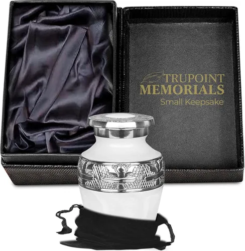 Vista 12 de Trupoint Memorials Urna Extra Grande para Cenizas de Adultos Hombres o Mujeres de Hasta 300 Libras – Urnas de Cremación para Cenizas Humanas, Urnas