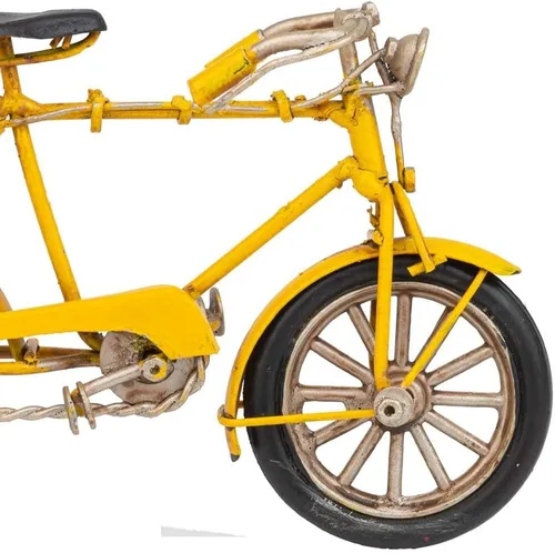 Vista 7 de Bici Metal Amarillo