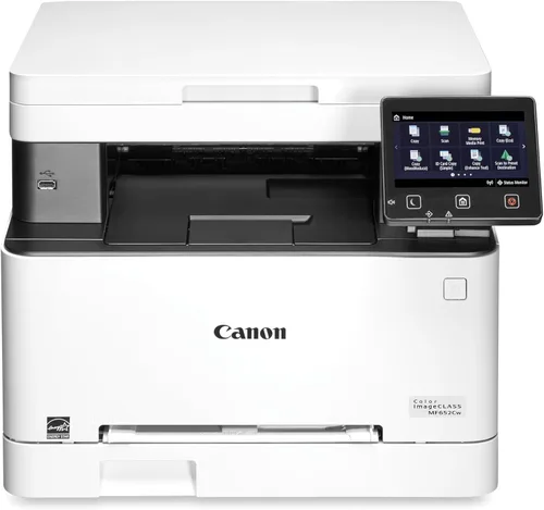 Vista 9 de Canon Color imageCLASS MF665Cdw - Impresora láser dúplex inalámbrica, todo en uno con copiadora, escáner, fax, alimentador automático de documentos