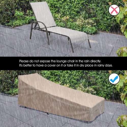 Vista 6 de COSTWAY Sillón de patio al aire libre, tumbona, tela ajustable, reclinable, reposabrazos para piscina (gris)