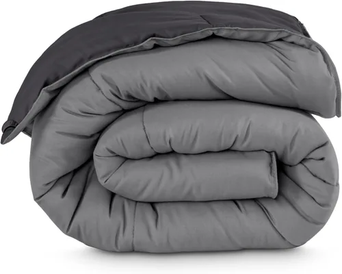 Vista 17 de Bare Home serie 1800 Edredón para niños, extralargo, con relleno sintético, muy suave, calor en todas las estaciones, tamaño individual/individual