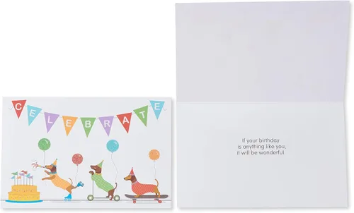 Vista 4 de American Greetings Tarjetas de cumpleaños para niños, brillantes y atrevidas (12 unidades)