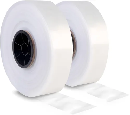 Vista 16 de 8NET - Rollo de plástico transparente de 4 mil, 2 pulgadas x 1075 pies, resina de LDPE segura para alimentos, ideal para embalaje, almacenamiento e
