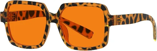 Vista 27 de Eyekepper Blue Light Glasses Men Women, Square Eyeglasses